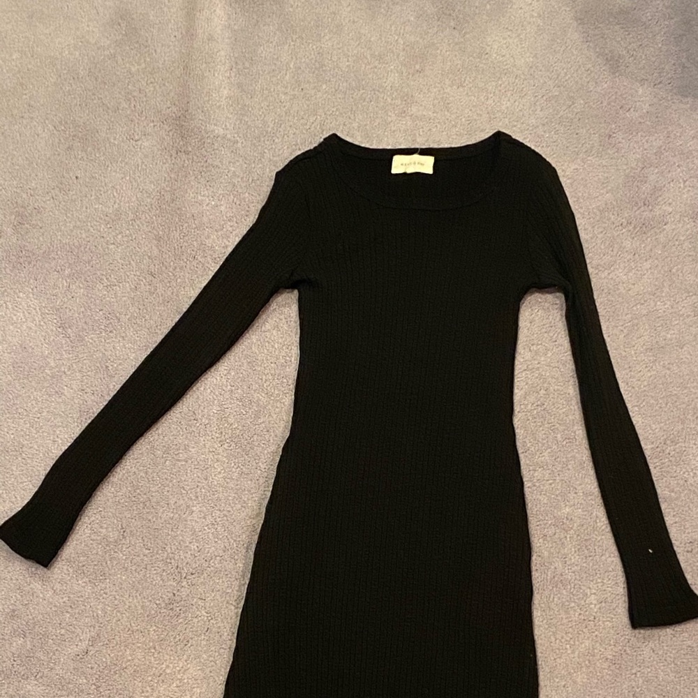 black long dress